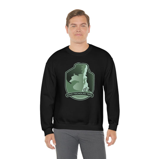 John Nicholas Trail - Monte Sereno, CA Unisex Heavy Blend Crewneck Sweatshirt