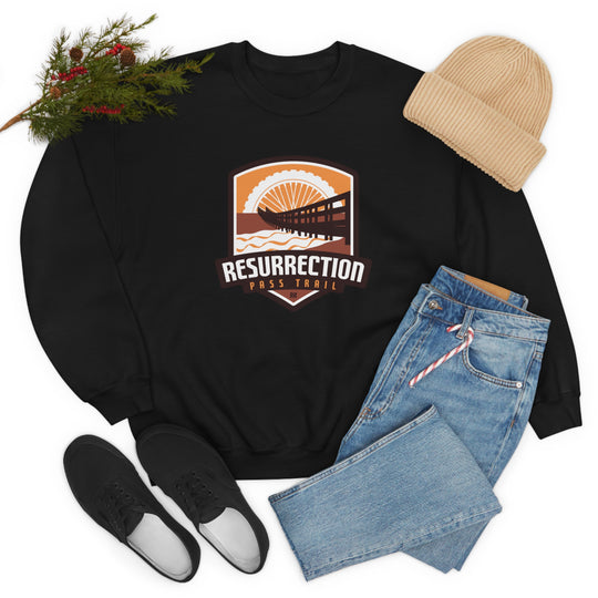 Resurrection Pass Trail - Alaska Unisex Heavy Blend Crewneck Sweatshirt