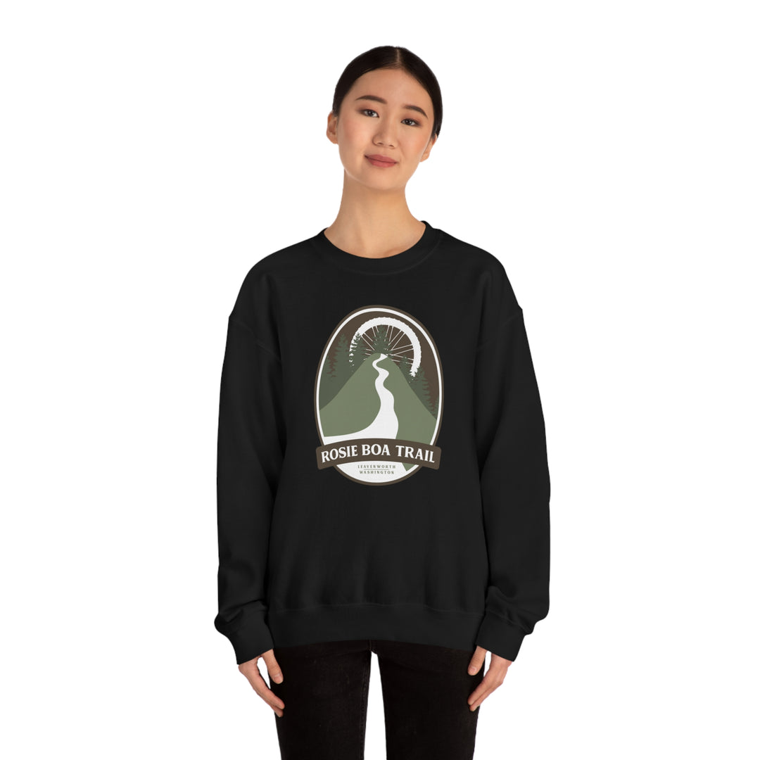 Rosie Boa Trail - Leavenworth, Washington Unisex Heavy Blend Crewneck Sweatshirt