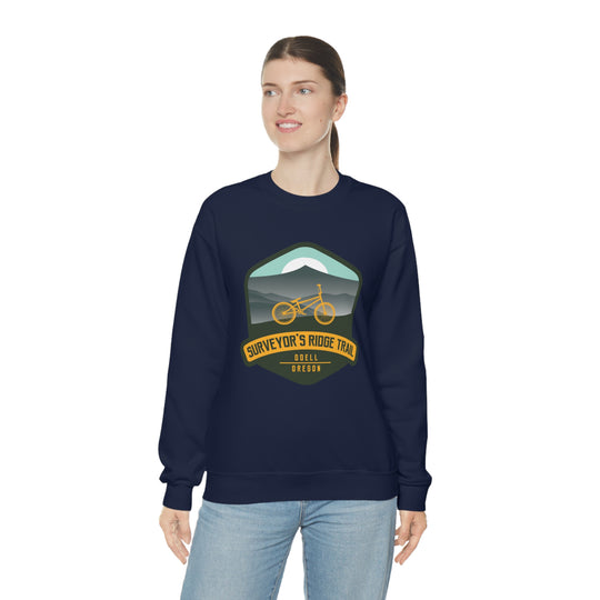 Surveyor's Ridge Trail - Odell, Oregon Unisex Heavy Blend Crewneck Sweatshirt