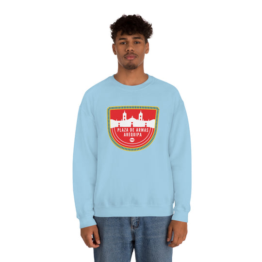 Plaza de Armas Arequipa - Peru Unisex Heavy Blend Crewneck Sweatshirt