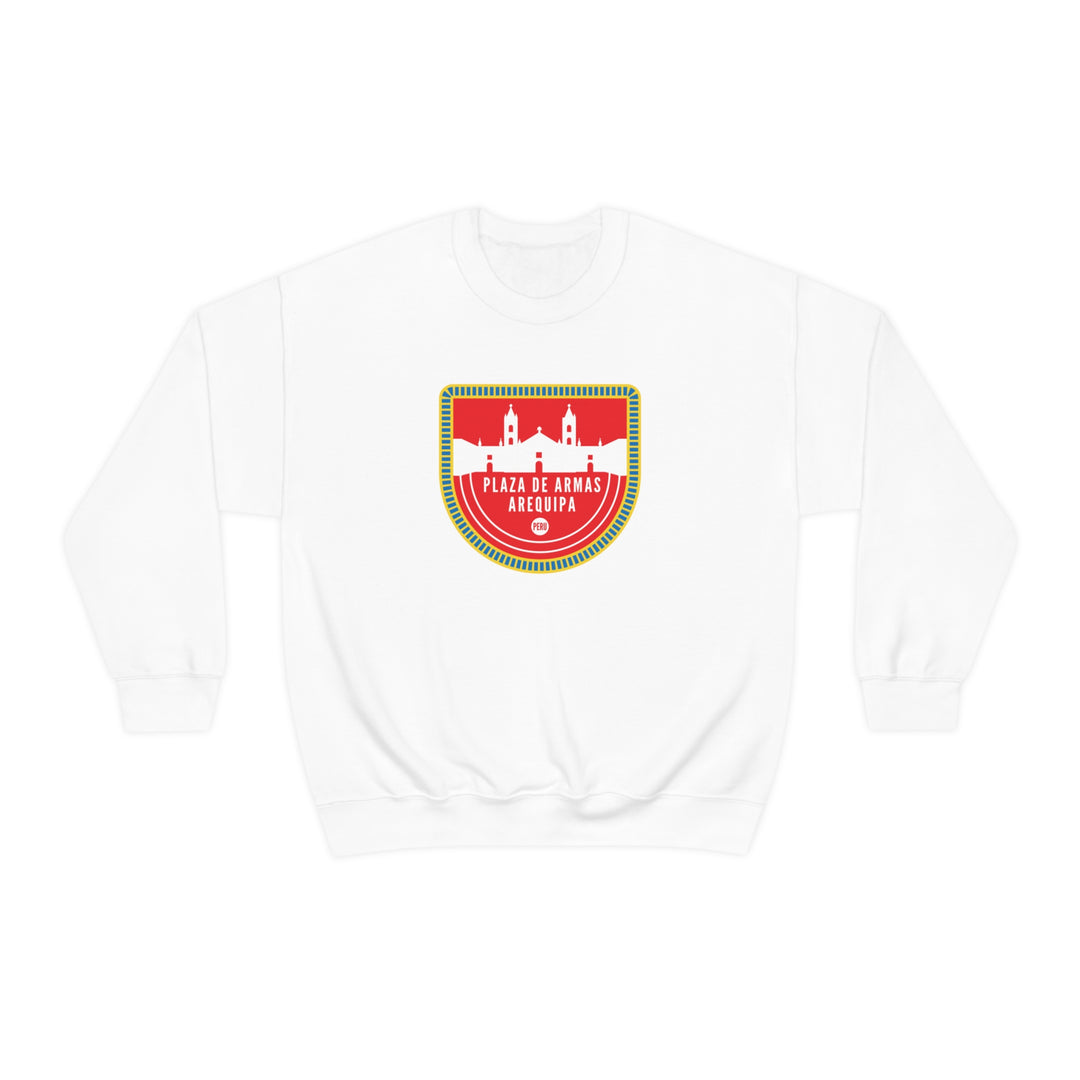 Plaza de Armas Arequipa - Peru Unisex Heavy Blend Crewneck Sweatshirt