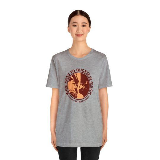 Wire Pass to Buckskin Gulch Short-Sleeve Unisex T-Shirt hiker gift - Utah