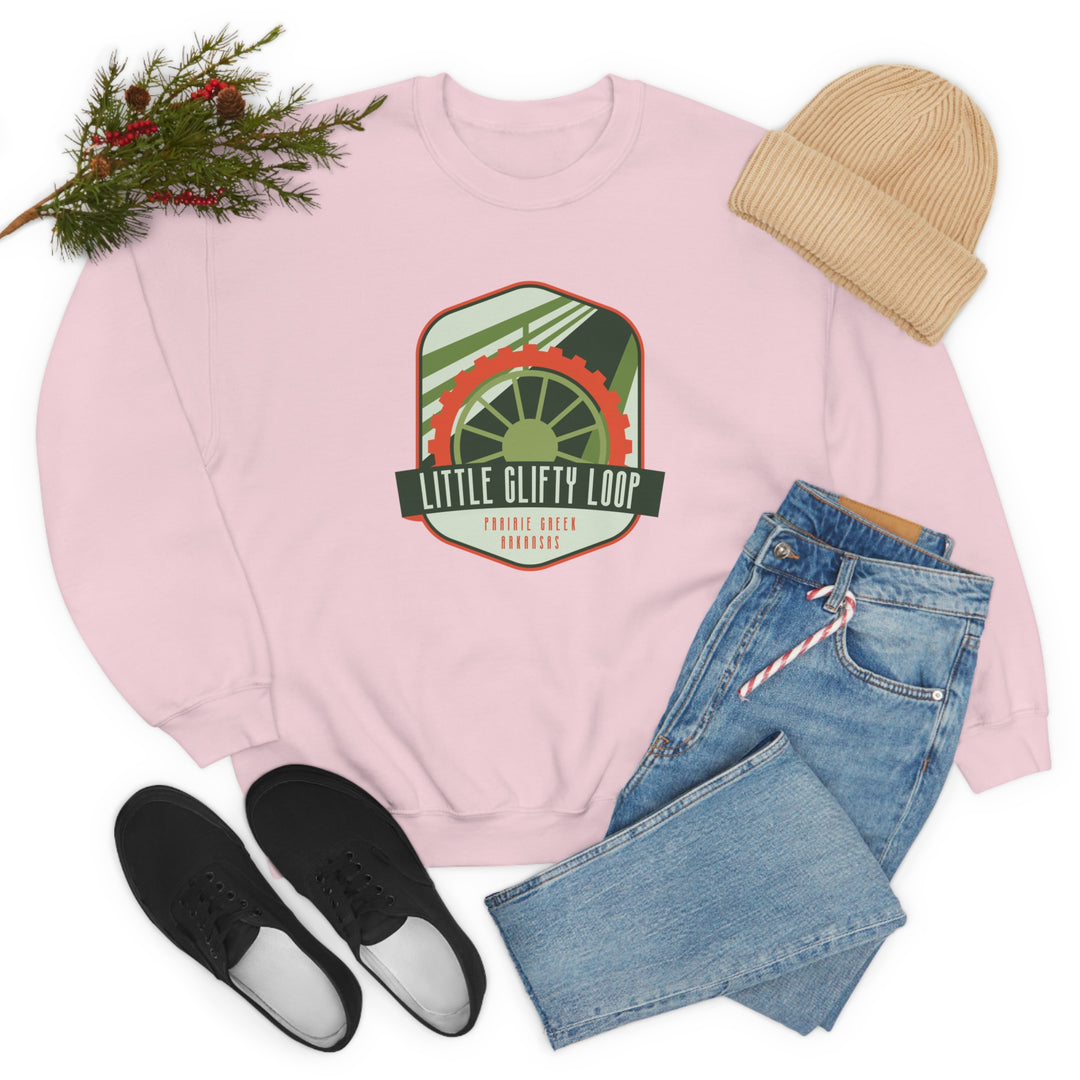 Little Clifty Loop - Prairie Creek, Arkansas Unisex Heavy Blend Crewneck Sweatshirt