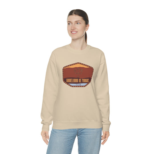 Candelabro de Paracas - Peru | Unisex Heavy Blend Crewneck Sweatshirt