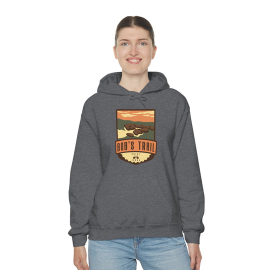 Bob's Trail - Boise, Idaho Unisex Heavy Blend Hooded Sweatshirt