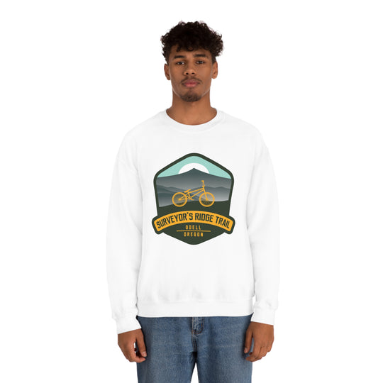 Surveyor's Ridge Trail - Odell, Oregon Unisex Heavy Blend Crewneck Sweatshirt