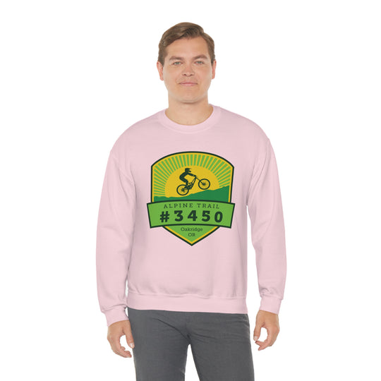 Alpine Trail #3450 - Oakridge, Oregon Unisex Heavy Blend Crewneck Sweatshirt