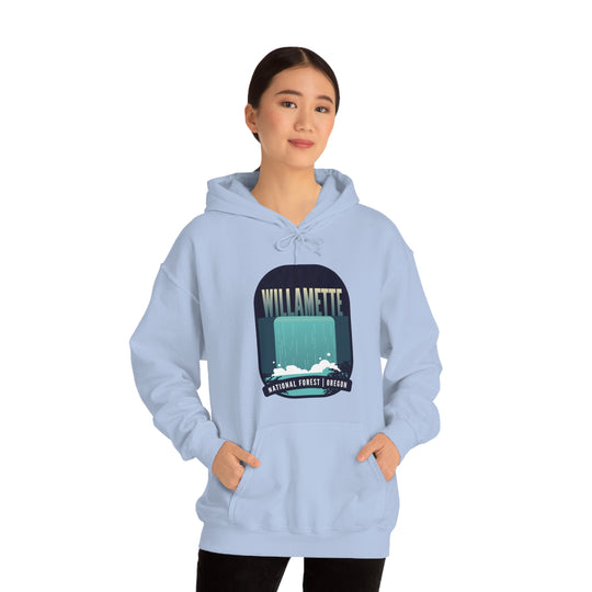 Willamette National Forest - Oregon Unisex Heavy Blend Hooded Sweatshirt