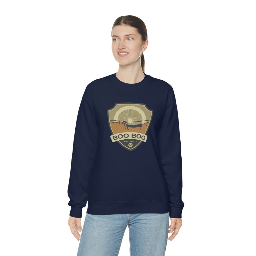 Boo Boo- Bentonville, Arkansas Unisex Heavy Blend Crewneck Sweatshirt