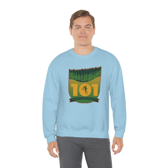 101 Kleeway - Hood River, Oregon Unisex Heavy Blend Crewneck Sweatshirt