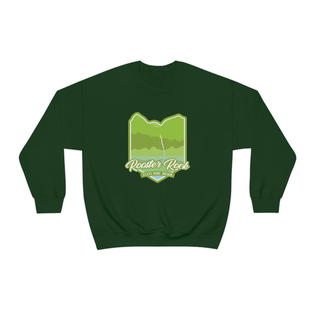 Rooster Rock State Park - Oregon Unisex Heavy Blend Crewneck Sweatshirt