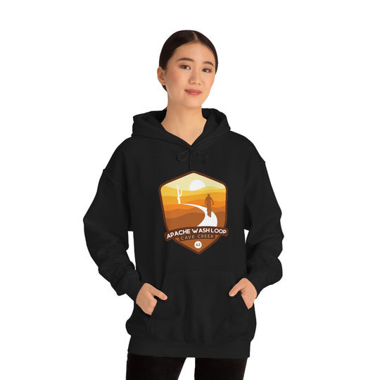 Apache Wash Loop - Cave Creek, Arizona Hooded Sweatshirt