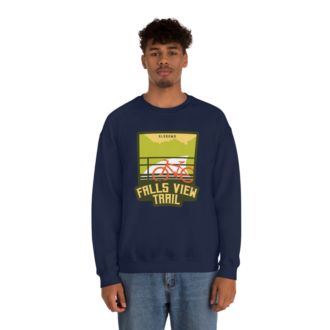 Falls View Trail - Alabama Unisex Heavy Blend Crewneck Sweatshirt