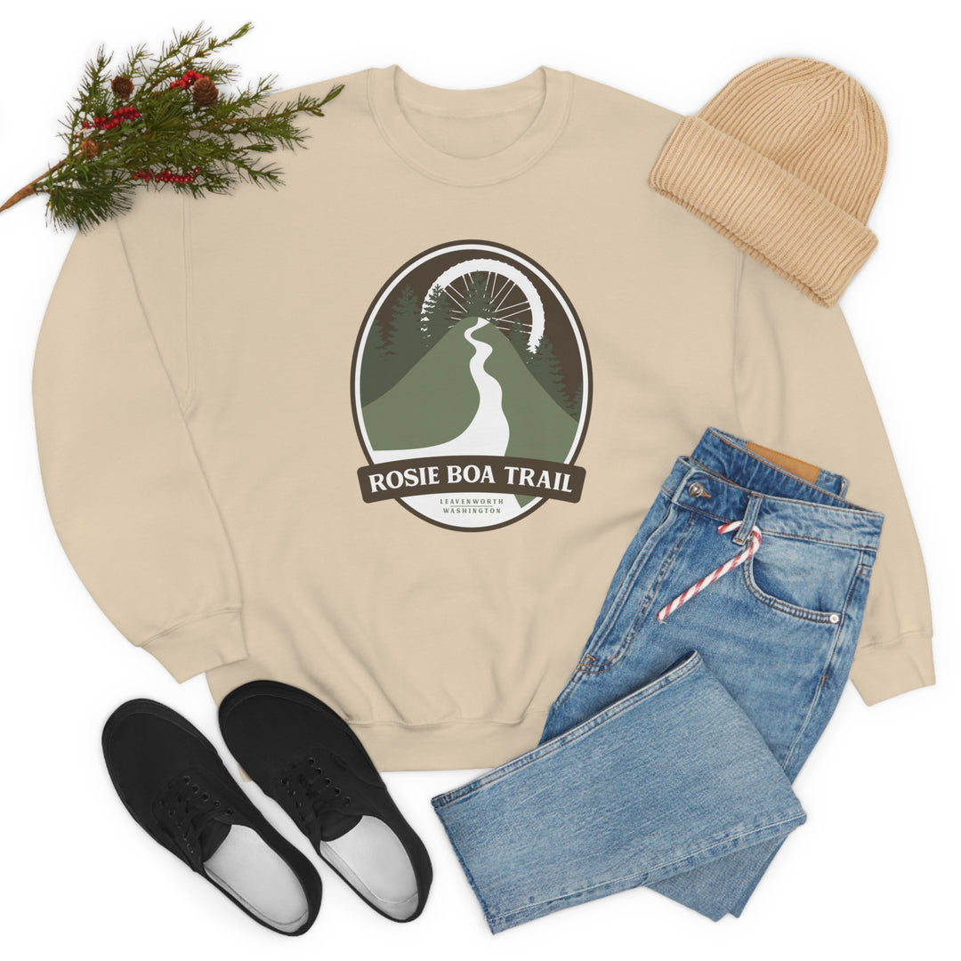 Rosie Boa Trail - Leavenworth, Washington Unisex Heavy Blend Crewneck Sweatshirt