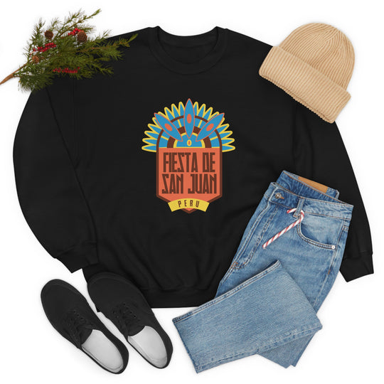 Fiesta de San Juan - Peru Unisex Heavy Blend Crewneck Sweatshirt