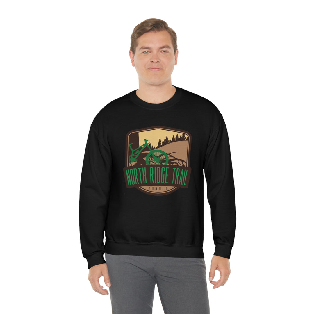 North Ridge Trail - Philomath, Oregon Unisex Heavy Blend Crewneck Sweatshirt