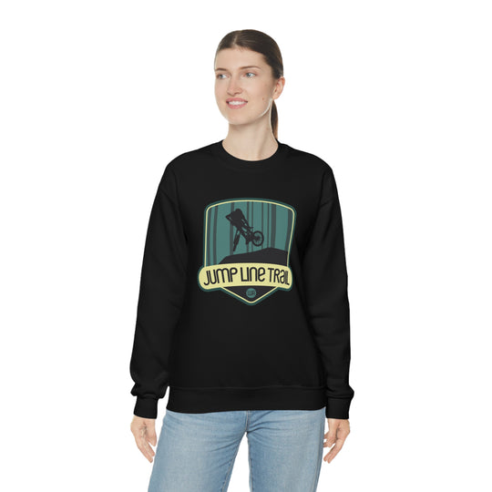 Jump Line Trail - Washington Unisex Heavy Blend Crewneck Sweatshirt