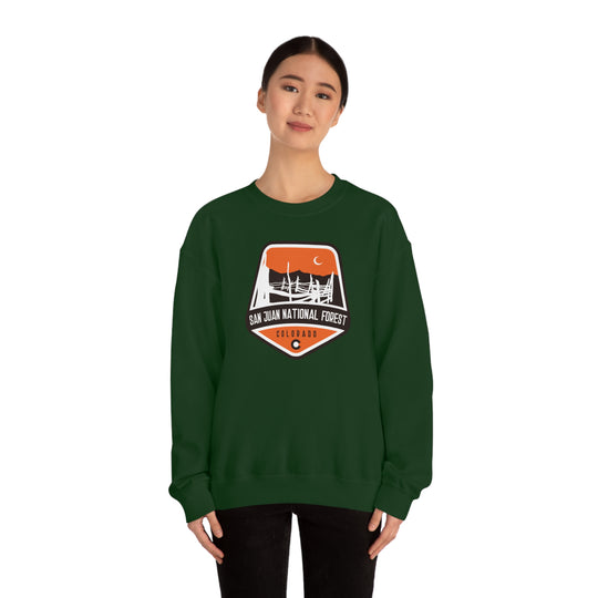 San Juan National Forest - Colorado Unisex Heavy Blend Crewneck Sweatshirt