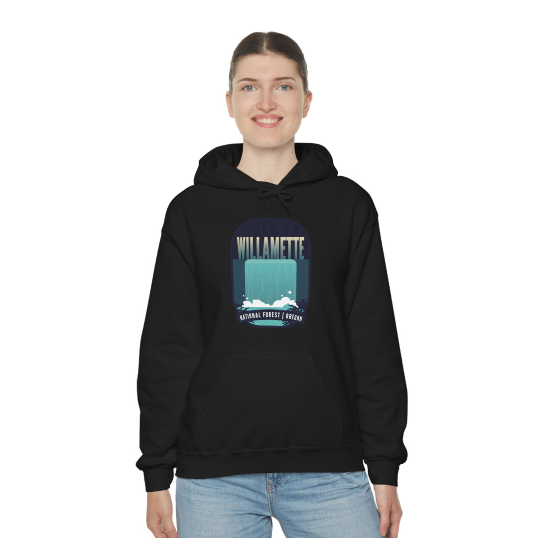 Willamette National Forest - Oregon Unisex Heavy Blend Hooded Sweatshirt