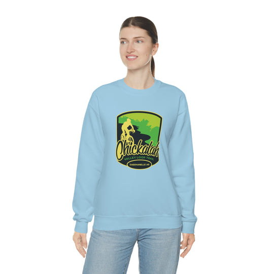 Chickalah Valley Loop Trail - Dardanelle, Arkansas Unisex Heavy Blend Crewneck Sweatshirt