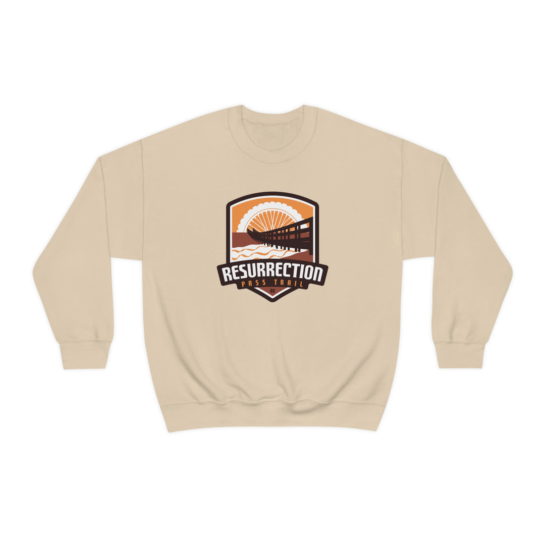 Resurrection Pass Trail - Alaska Unisex Heavy Blend Crewneck Sweatshirt