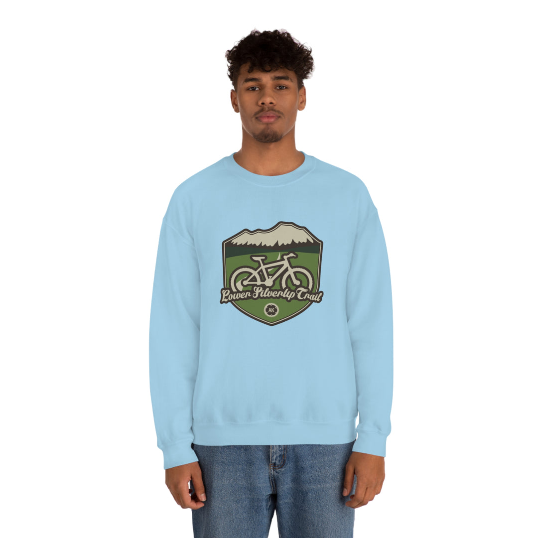 Lower Silvertip Trail - Alaska Unisex Heavy Blend Crewneck Sweatshirt