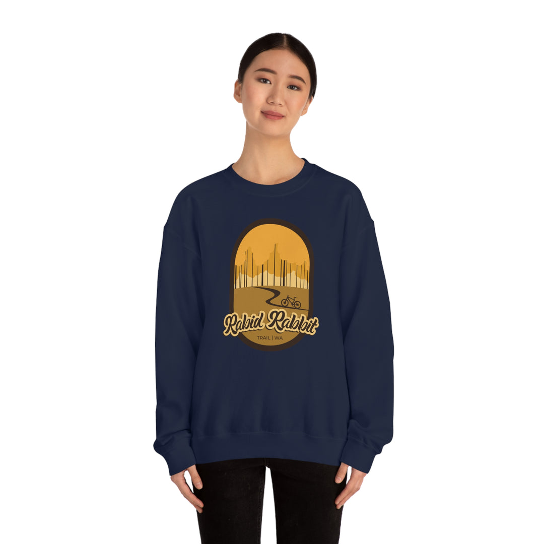 Rabid Rabbit Trail - Washington State Unisex Heavy Blend Crewneck Sweatshirt