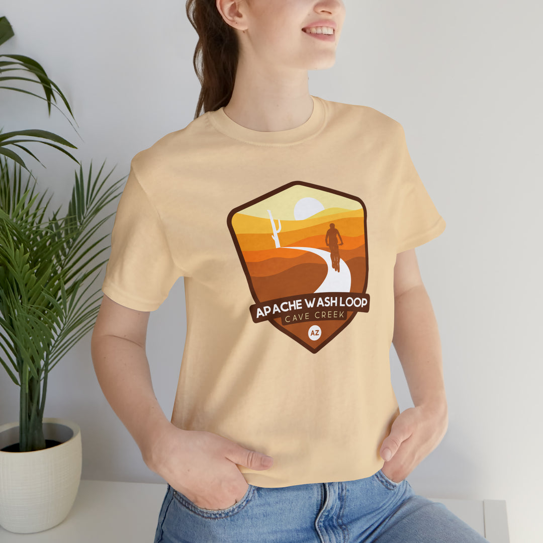 Apache Wash Loop - Cave Creek, Arizona Unisex T-Shirt hiker gift - Utah