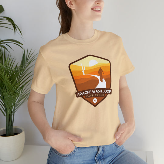 Apache Wash Loop - Cave Creek, Arizona Unisex T-Shirt hiker gift - Utah