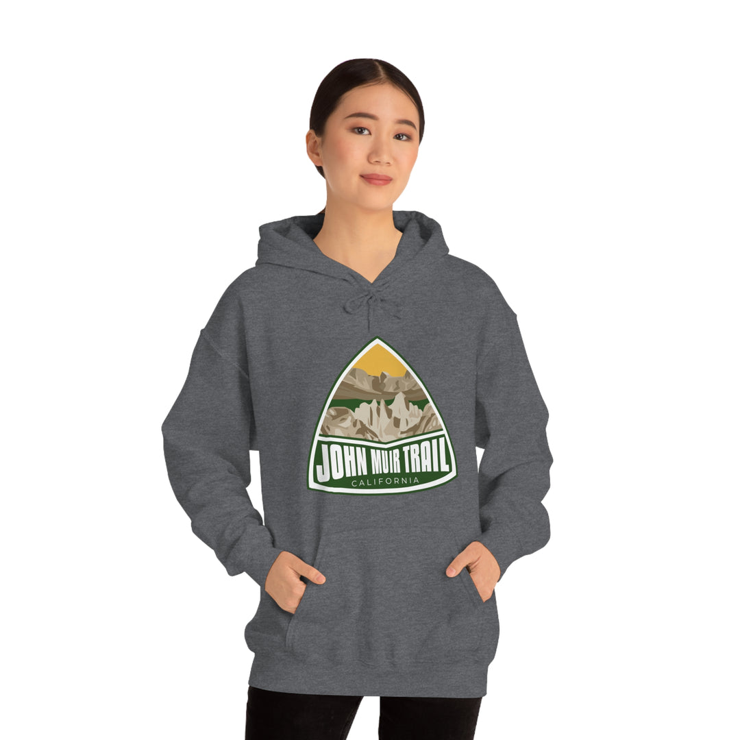 John Muir Trail Unisex Heavy Blend Hoodie Sweatshirt California hiker gift