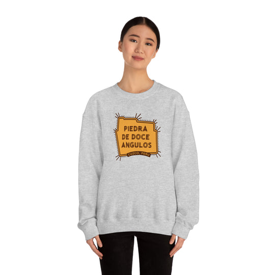 Piedra de doce angulos - Cuzco, Peru Unisex Heavy Blend Crewneck Sweatshirt