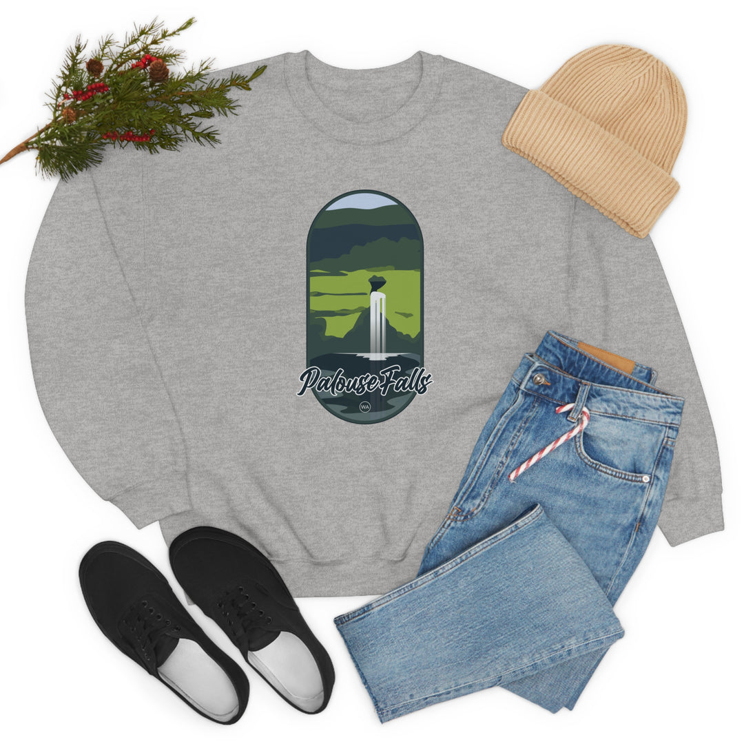 Palouse Falls - Washington Unisex Heavy Blend Crewneck Sweatshirt