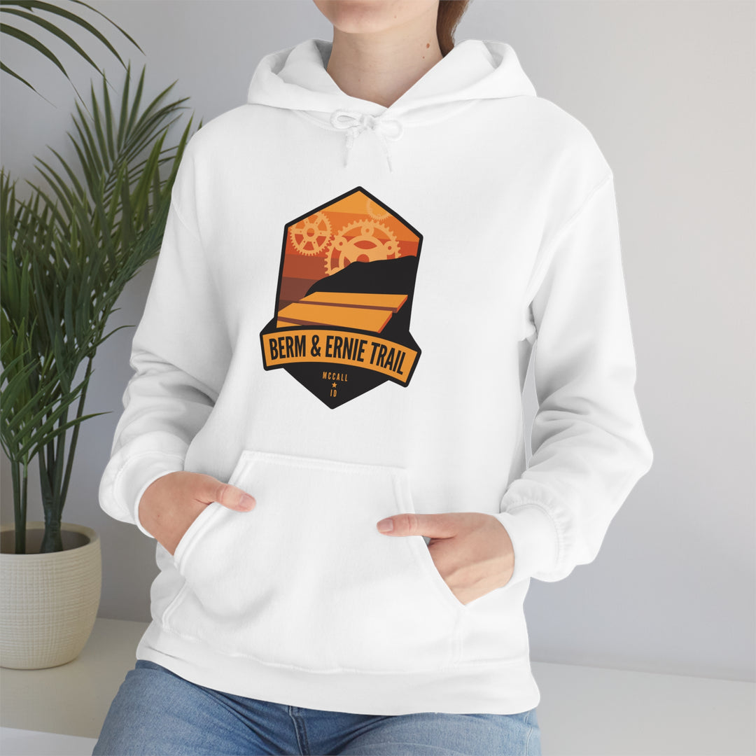 Berm & Ernie Trail - McCall, Idaho Unisex Heavy Blend Hooded Sweatshirt