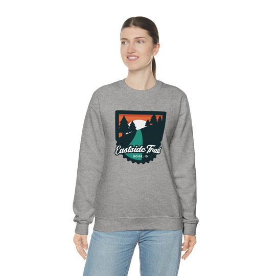 Eastside Trail - Boise, Idaho Unisex Heavy Blend Crewneck Sweatshirt