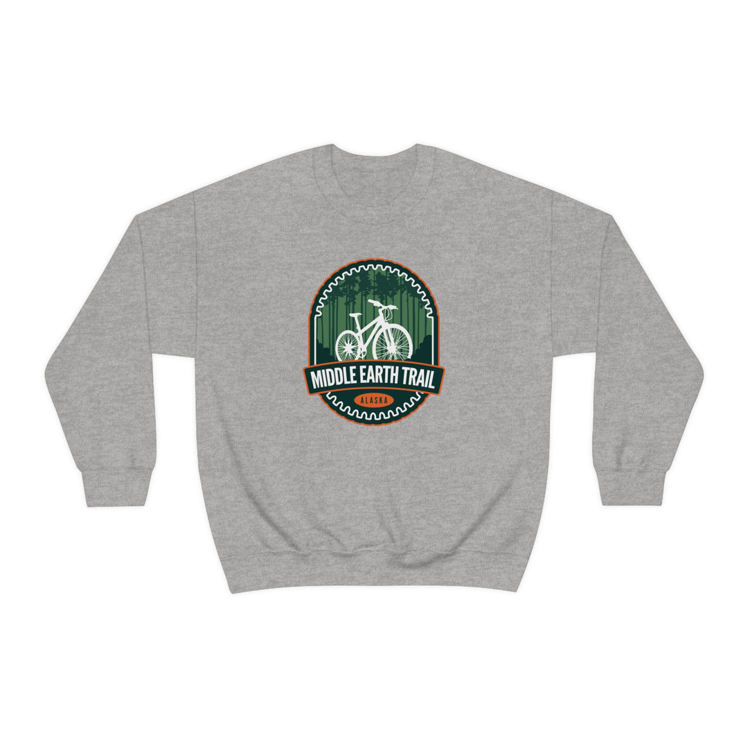 Middle Earth Trail - Alaska Unisex Heavy Blend Crewneck Sweatshirt