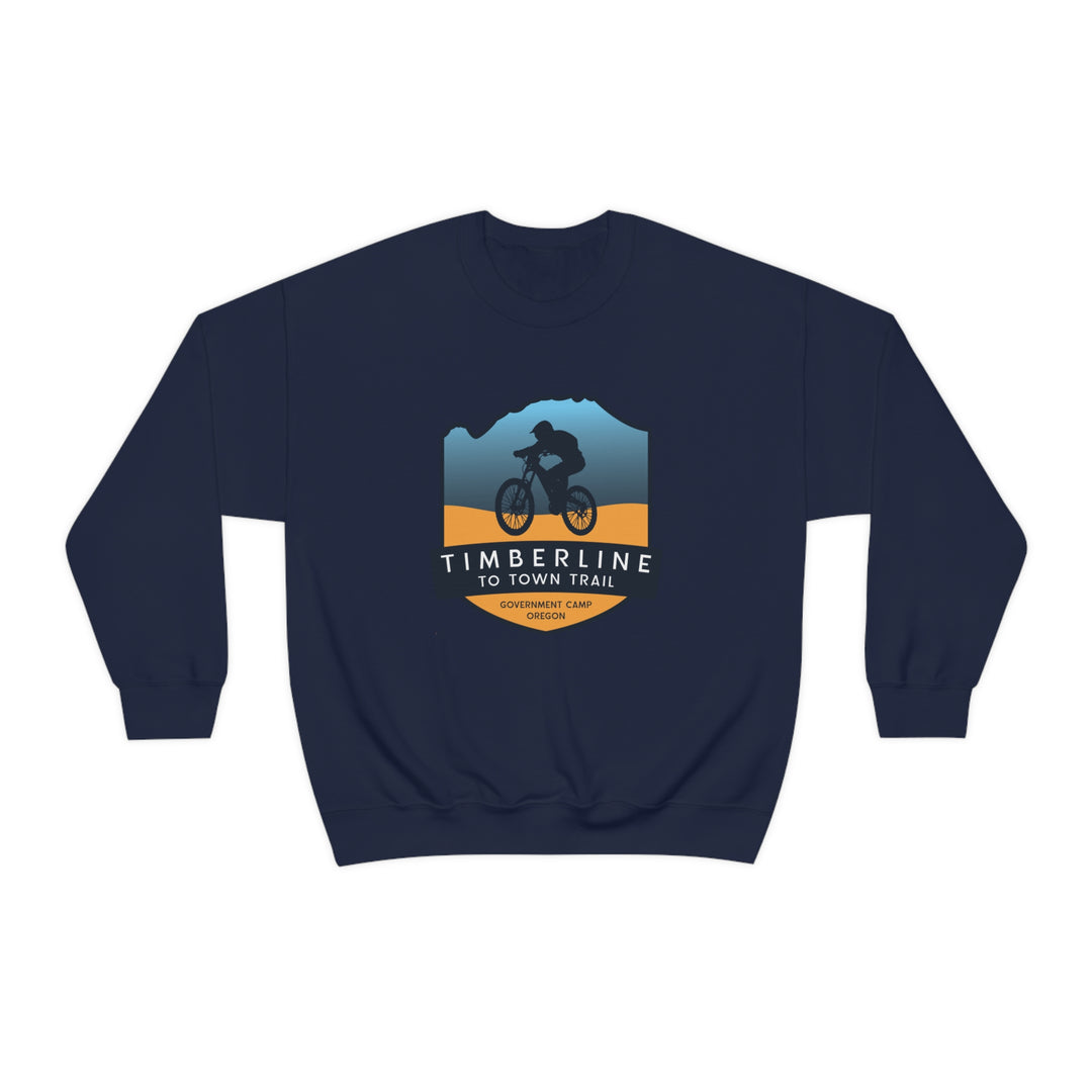 Timberline to Town Trail - Government Camp, Oregon Unisex Heavy Blend Crewneck Sweatshirt