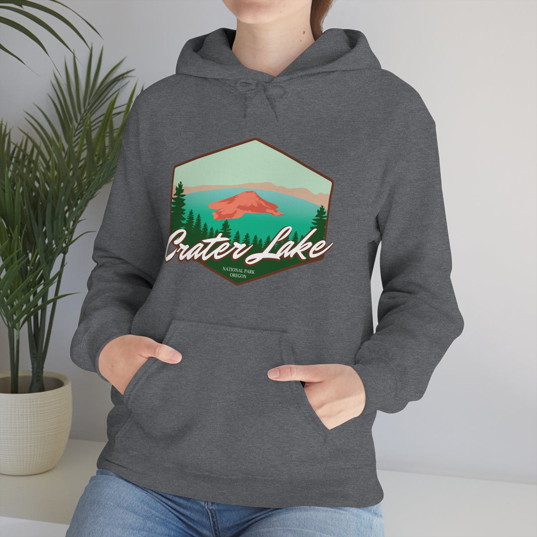 Crater Lake National Park Unisex Heavy Blend Hoodie Sweatshirt Oregon hiker gift