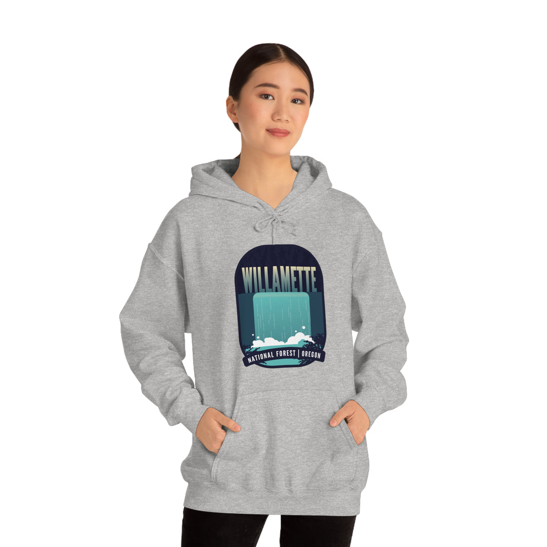 Willamette National Forest - Oregon Unisex Heavy Blend Hooded Sweatshirt