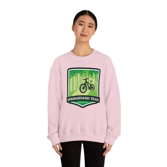 Springboard Trail - Monroe, Oregon Unisex Heavy Blend Crewneck Sweatshirt