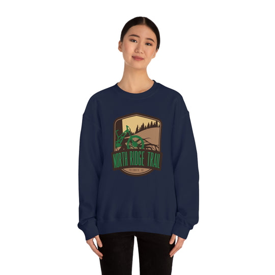 North Ridge Trail - Philomath, Oregon Unisex Heavy Blend Crewneck Sweatshirt