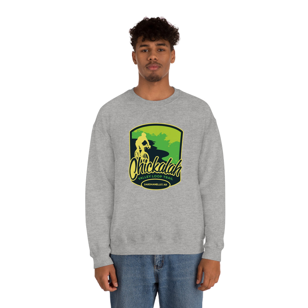 Chickalah Valley Loop Trail - Dardanelle, Arkansas Unisex Heavy Blend Crewneck Sweatshirt