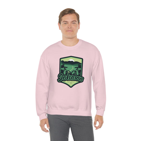 Johnson Pass Trail - Alaska Unisex Heavy Blend Crewneck Sweatshirt