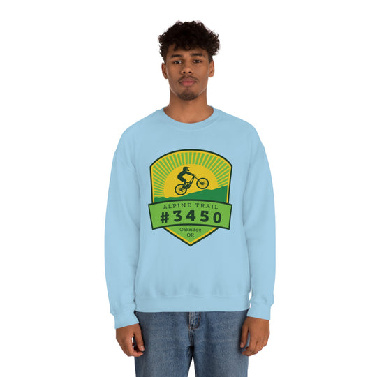 Alpine Trail #3450 - Oakridge, Oregon Unisex Heavy Blend Crewneck Sweatshirt