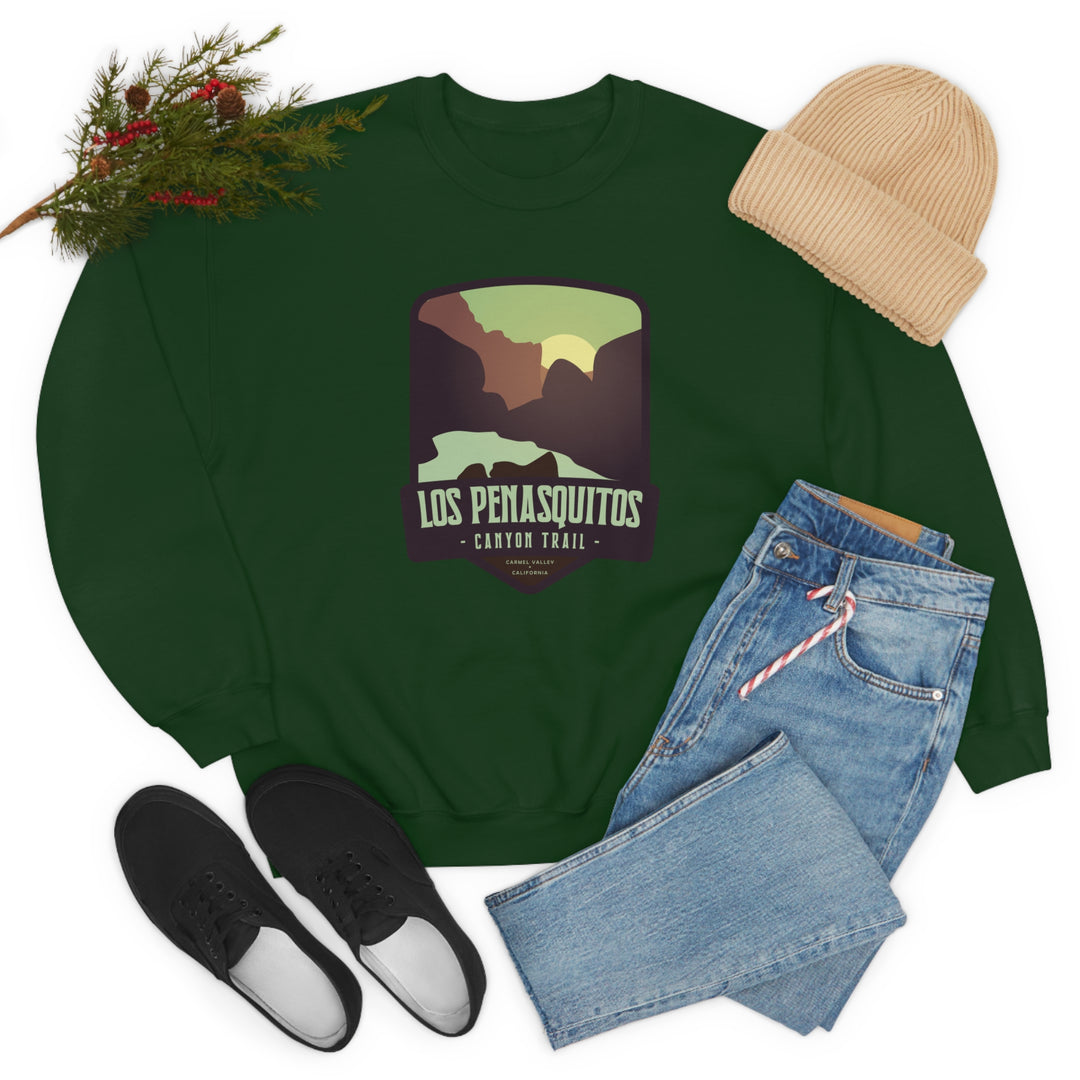 Los Penasquitos Trail - Carmel Valley, CA Unisex Heavy Blend Crewneck Sweatshirt