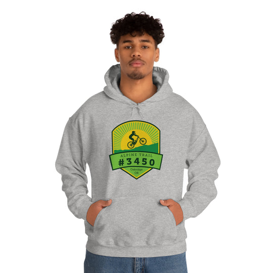 Alpine Trail #3450 - Oakridge, Oregon Unisex Heavy Blend Hooded Sweatshirt