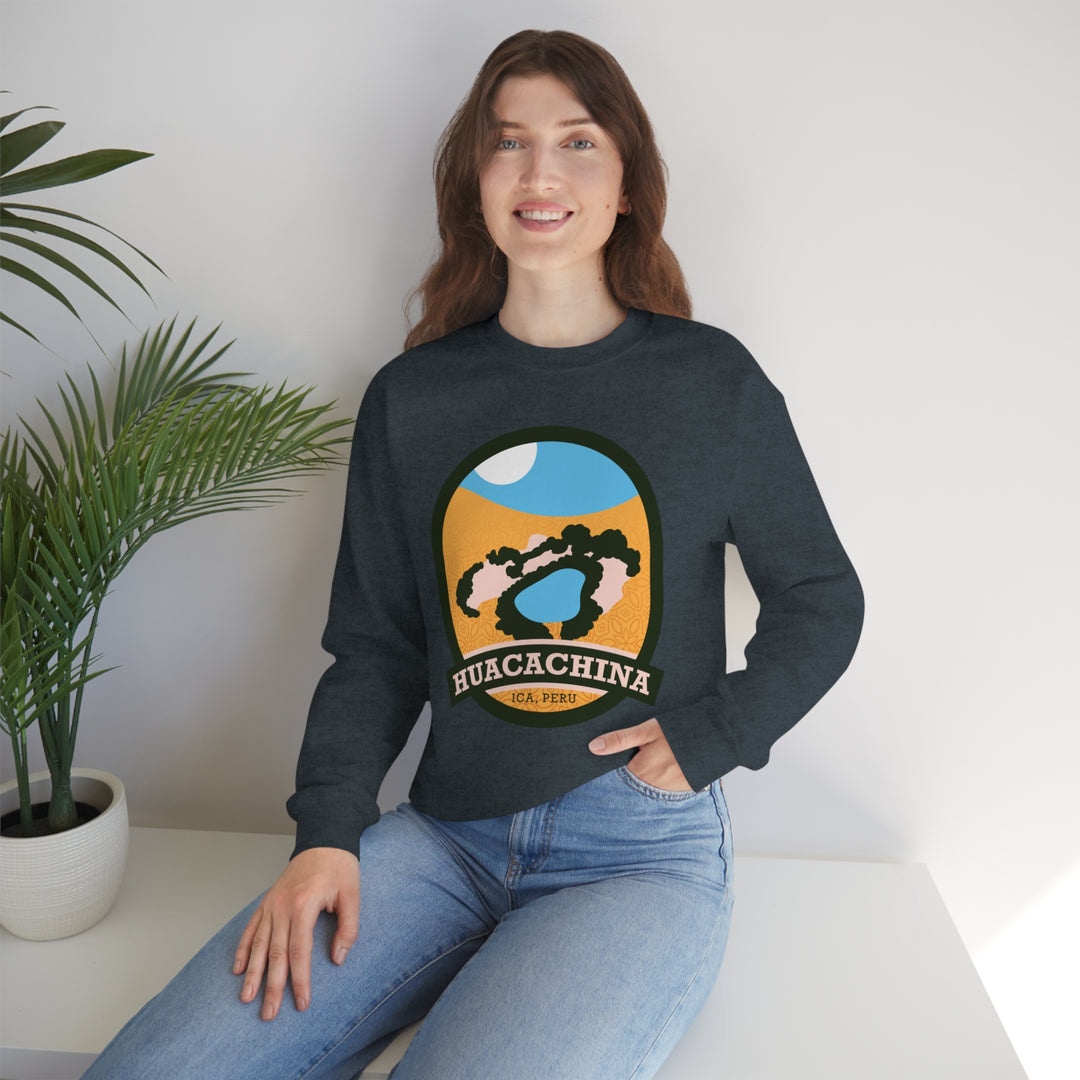 Huacachina - Ica, Peru | Unisex Heavy Blend Crewneck Sweatshirt