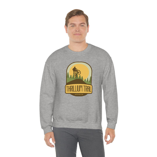 Thrillium Trail - Washington Unisex Heavy Blend Crewneck Sweatshirt