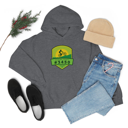 Alpine Trail #3450 - Oakridge, Oregon Unisex Heavy Blend Hooded Sweatshirt