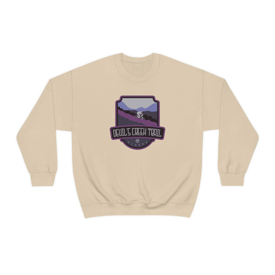 Devil's Creek Trail - Alaska Unisex Heavy Blend Crewneck Sweatshirt